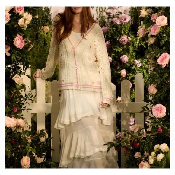 Lover Cardigan Taylors Swift Lover Album Sweater Women’s Size M/L Q3 - Picture 1 of 10